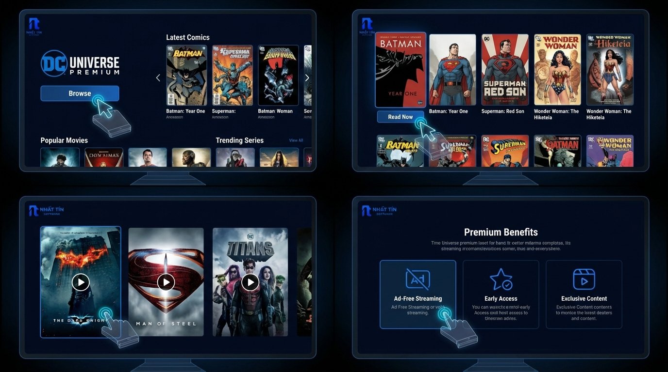 Tài Khoản DC Universe Premium, Tài Khoản DC Universe Premium chính hãng,Tài Khoản DC Universe Premium chính hãng việt nam, Tài Khoản DC Universe Premium giá rẻ , Mua Tài Khoản DC Universe Premium,