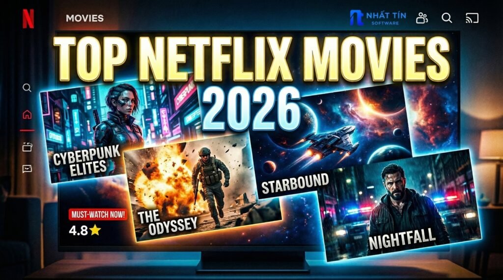 Top 32 phim hay trên Netflix 2026 có thể bạn chưa biết (Cập nhật mới)
