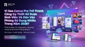 công cụ thiết kế,công cụ thiết kế Canva,Canva Pro cho sinh viên,tại sao nên dùng Canva Pro,Canva Pro cho học tập và làm việc,Canva Pro cho công việc,Canva Pro cho học tập,Canva Pro giúp làm việc hiệu quả như thế nào,mua Canva Pro giá rẻ,