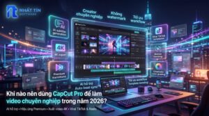 khi nào nên dùng CapCut Pro,nâng cấp CapCut Pro,edit video chuyên nghiệp,phần mềm edit video chuyên nghiệp,công cụ chỉnh sửa video nâng cao,công cụ làm content video,dựng video social media,phần mềm dựng video cho TikToker,khi nào nên nâng cấp CapCut Pro,CapCut Pro có đáng tiền không,mua CapCut Pro giá rẻ,nâng cấp CapCut Pro an toàn,