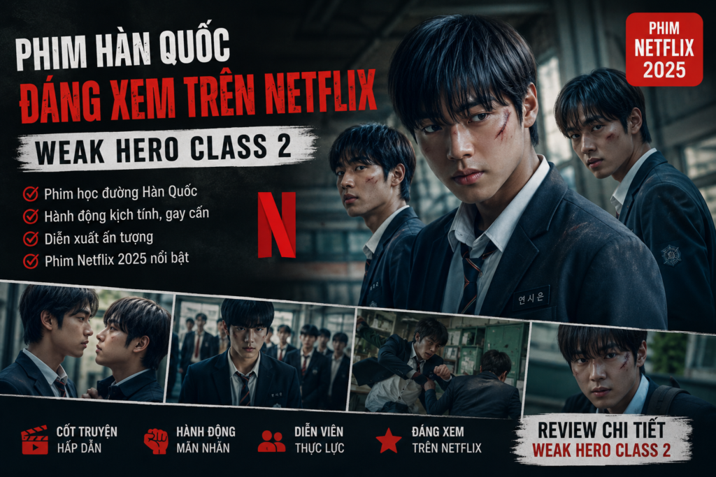 Phim Hàn Quốc Đáng Xem Trên Netflix: Weak Hero Class 2 Có Gì Hấp Dẫn?