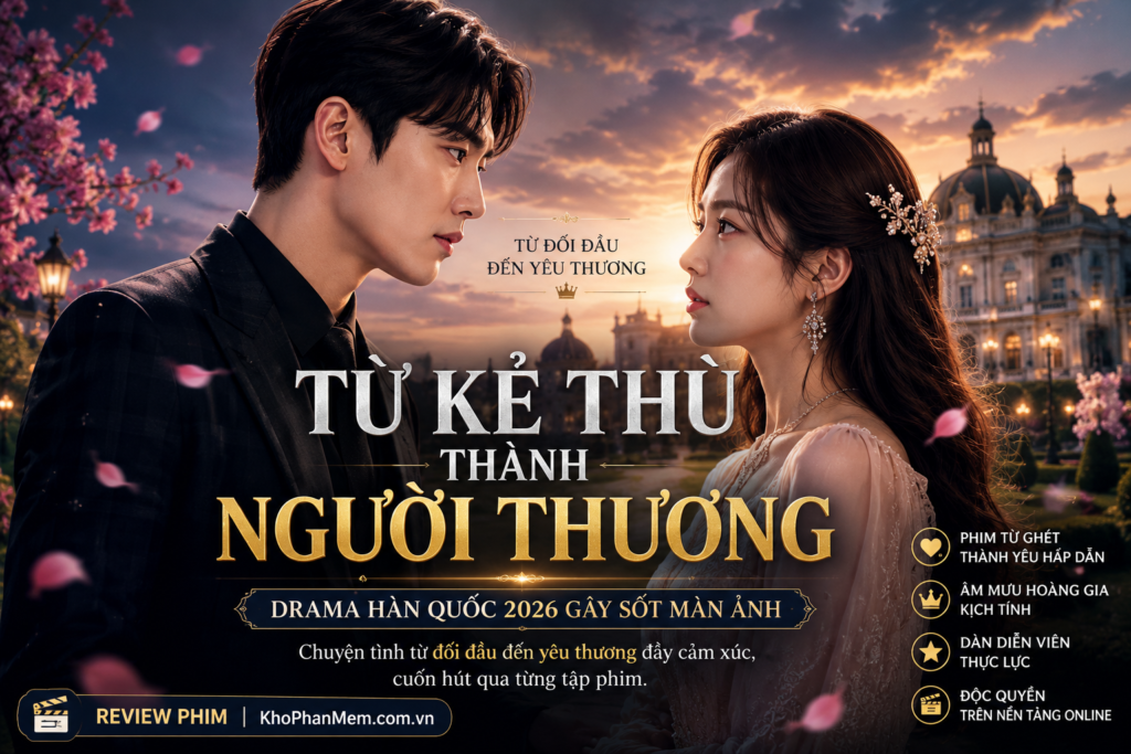 Drama Hàn Quốc 2026: Từ Kẻ Thù Thành Người Thương Chinh Phục Khán Giả