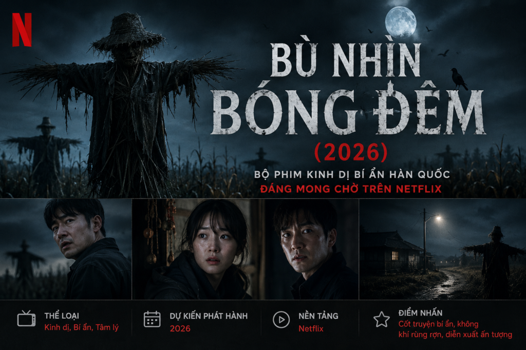 Bù Nhìn Bóng Đêm (2026): Bộ Phim Kinh Dị Bí Ẩn Hàn Quốc Đáng Mong Chờ Trên Netflix