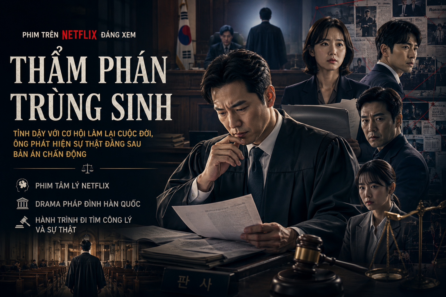 Thẩm Phán Trùng Sinh Netflix: Nội Dung Có Gì Hấp Dẫn?